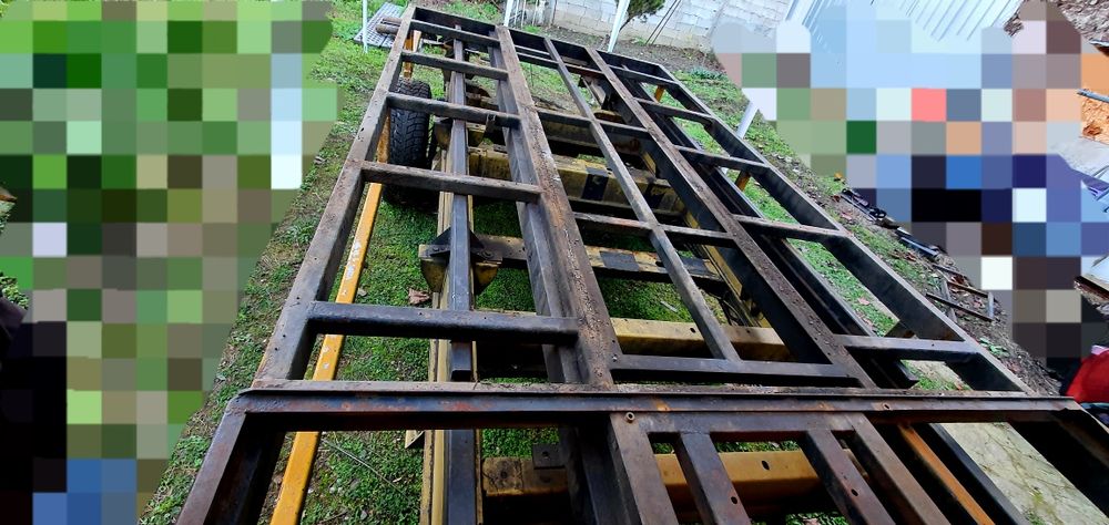 Platou platforma auto 4.90m