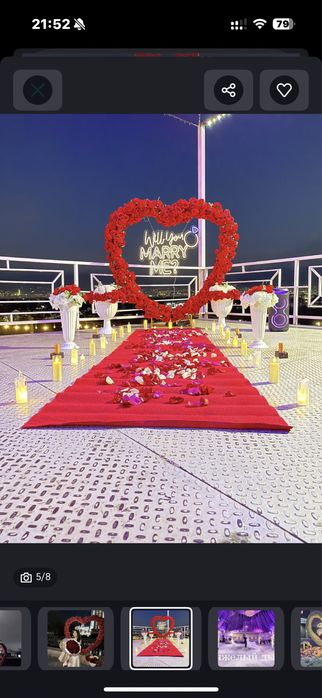 Marry me, Соз салу, Предложение руки и сердца