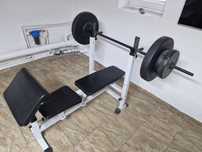 Banca împins piept aparate fitness banca abdomen gantere