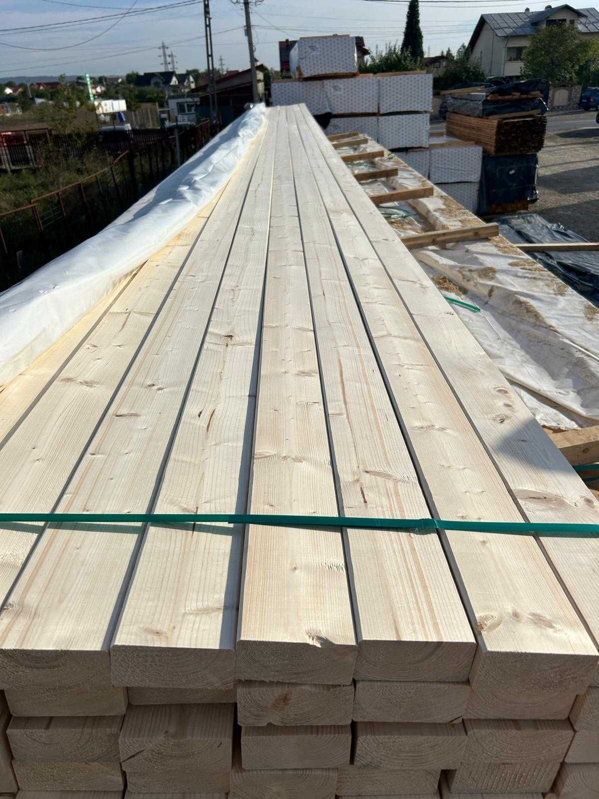 NOU! GRINZI KVH – IMBINATE IN DINTI – Molid – 60x120x13000mm