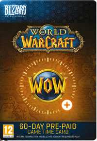 World of Warcraft 60 Days Gametime