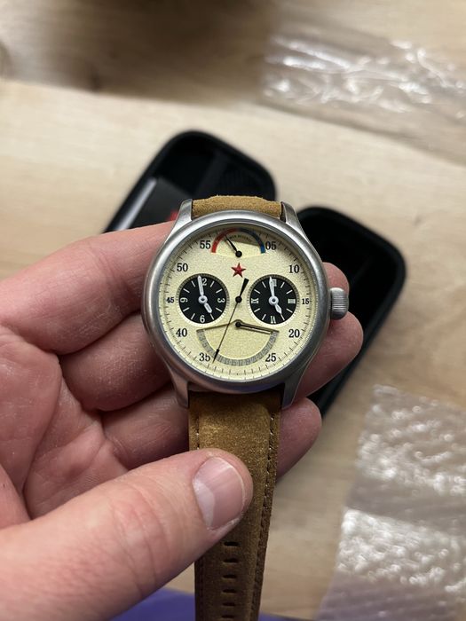 Часы seagull red star