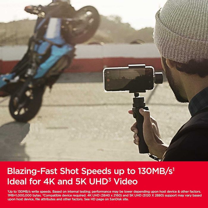 SanDisk Extreme microSD 1TB, 4K 5K + Гарантия [Оригинал США]