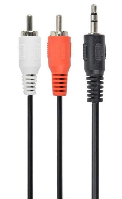 Кабель AUX mini jack - RCA 1.5-5 м новые в упаковке с гарантией.