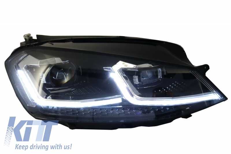 Promo Faruri LED VW Golf 7 (2012-2017) R-Line Semnal Dinamic