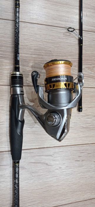 Въдица Atec Crazee Bass Game S632L и макара Shimano Sedona 2500 FJ