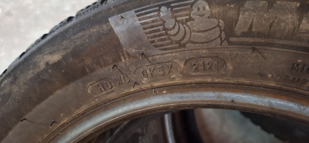 DOT 21-22! 8mm 205 55 16 Michelin alpin 6