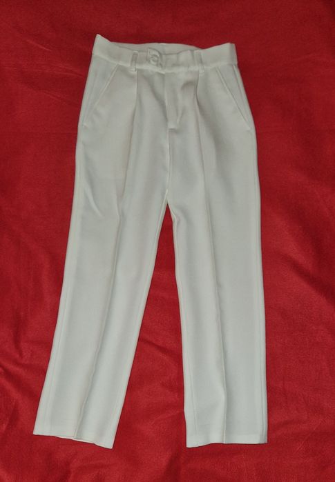 Детский классический белый костюм