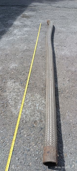 Гофра печки кунг (выхлопа отработавших газов с тягача Ураган)