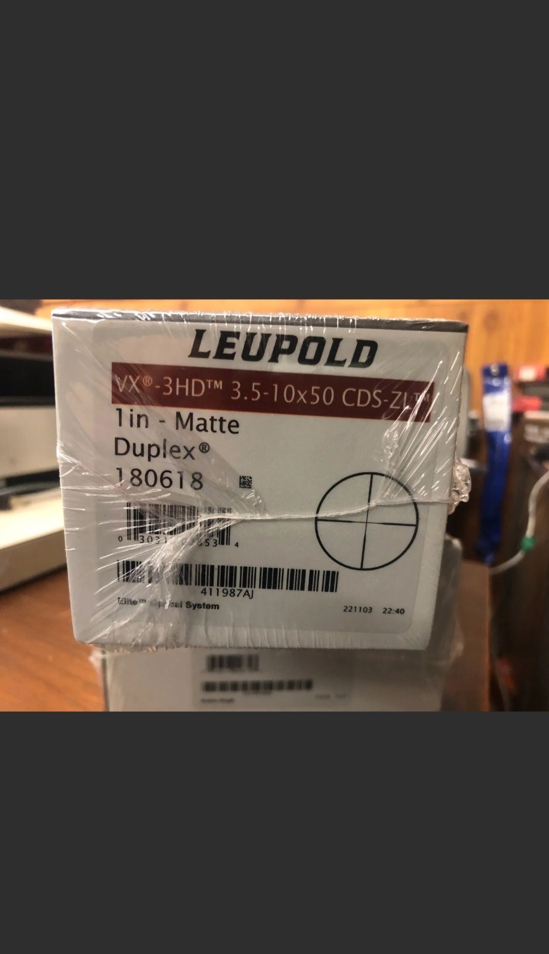 Luneta Leupold VX-3HD 3.5-10x50mm SFP Riffle CDS-ZL