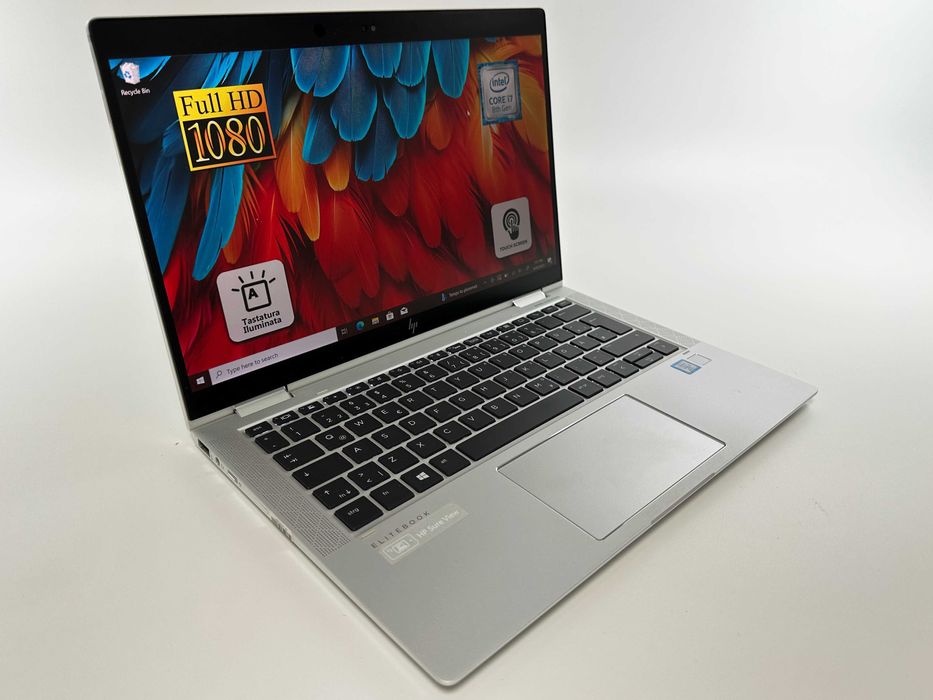 Laptop HP Intel i7 16 gb ram 13.3 inch Touch TabletMode Garantie 1 an