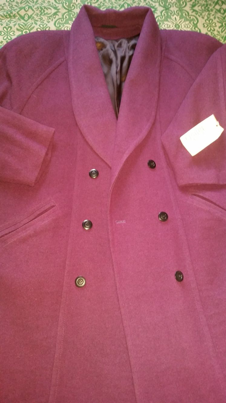 Дамско палто лилаво
