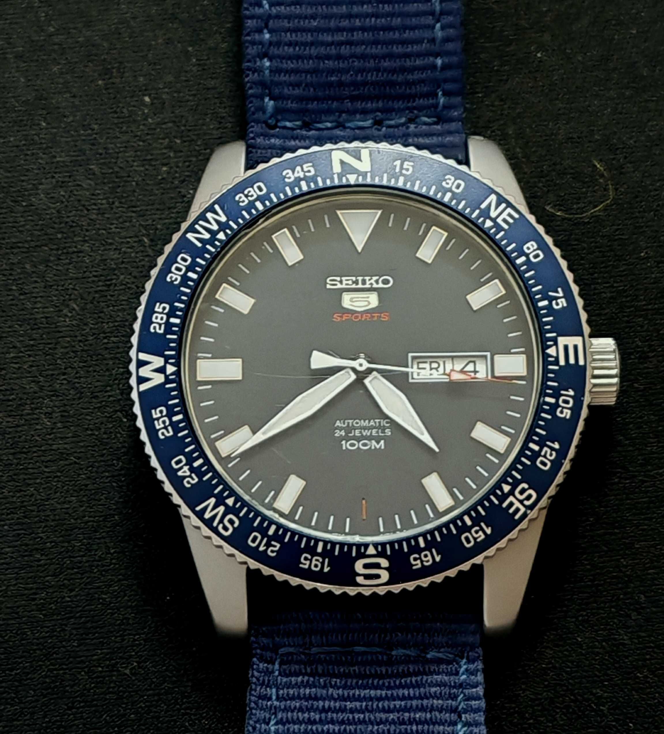 Мъжки часовник Seiko 5 SPORTS 44мм