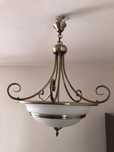 Lustra / candelabru alama antica Toledo Globo Lighting