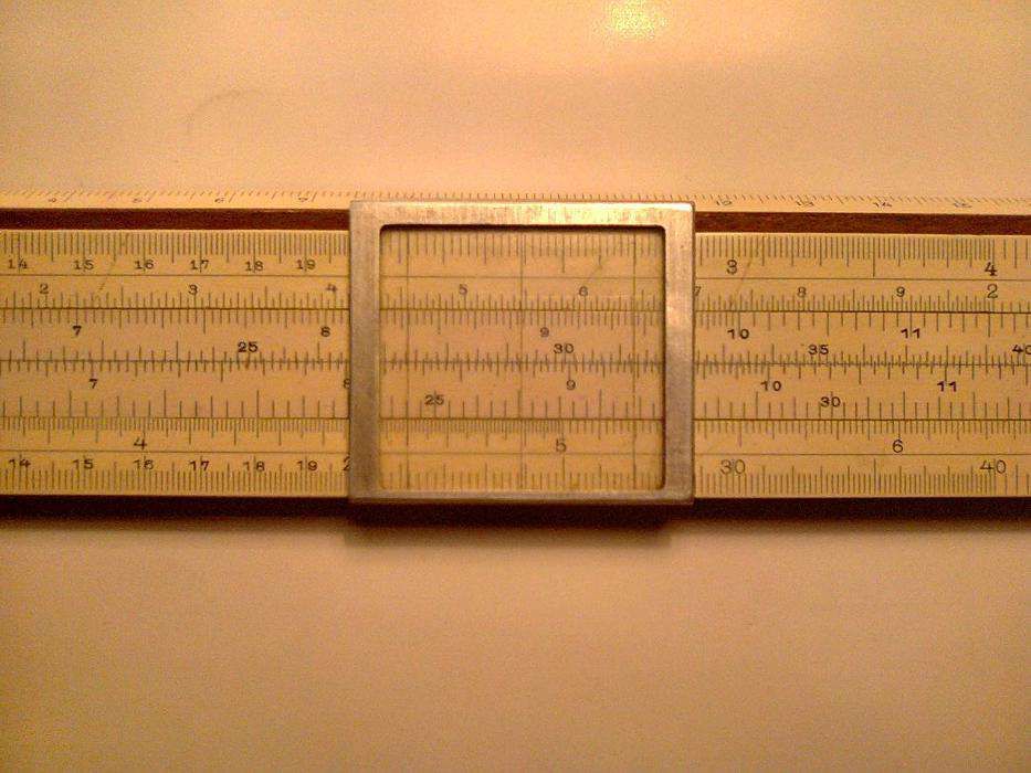 Rigla de calcul Albert Nestler A.G. - "Präzision" D.R. Patent - No. 27