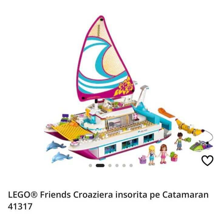 LEGO® Friends Croaziera insorita pe Catamaran 41317