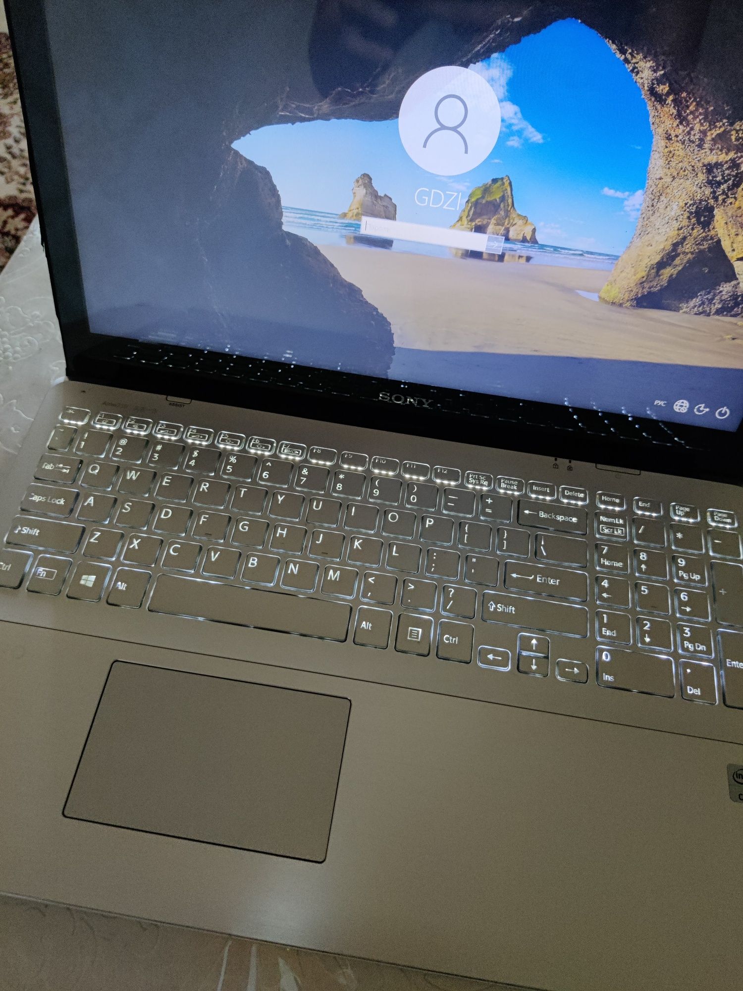 Sony vaio sensorniy ekran