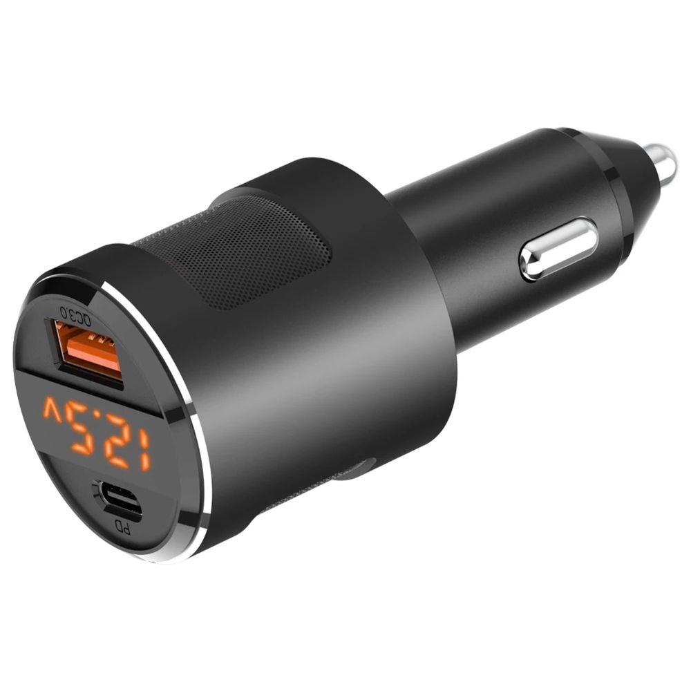 Incarcator auto Super Fast, port USB si Type C, 65W