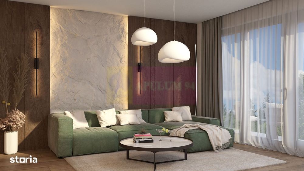 Apartament cu 3 camere cu finisaje de LUX in Sinaia la etaj + mansarda