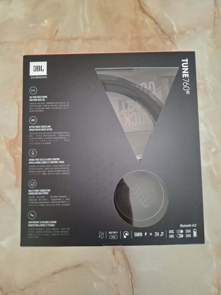 JBL Tune760NC - Черни