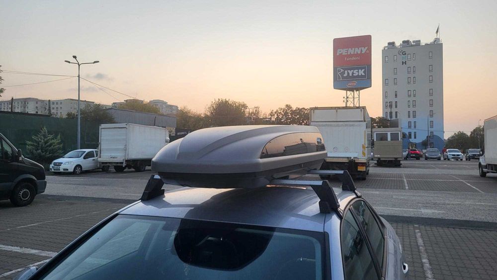 Cutie portbagaj auto, bare si suporti bicicleta auto originale Audi