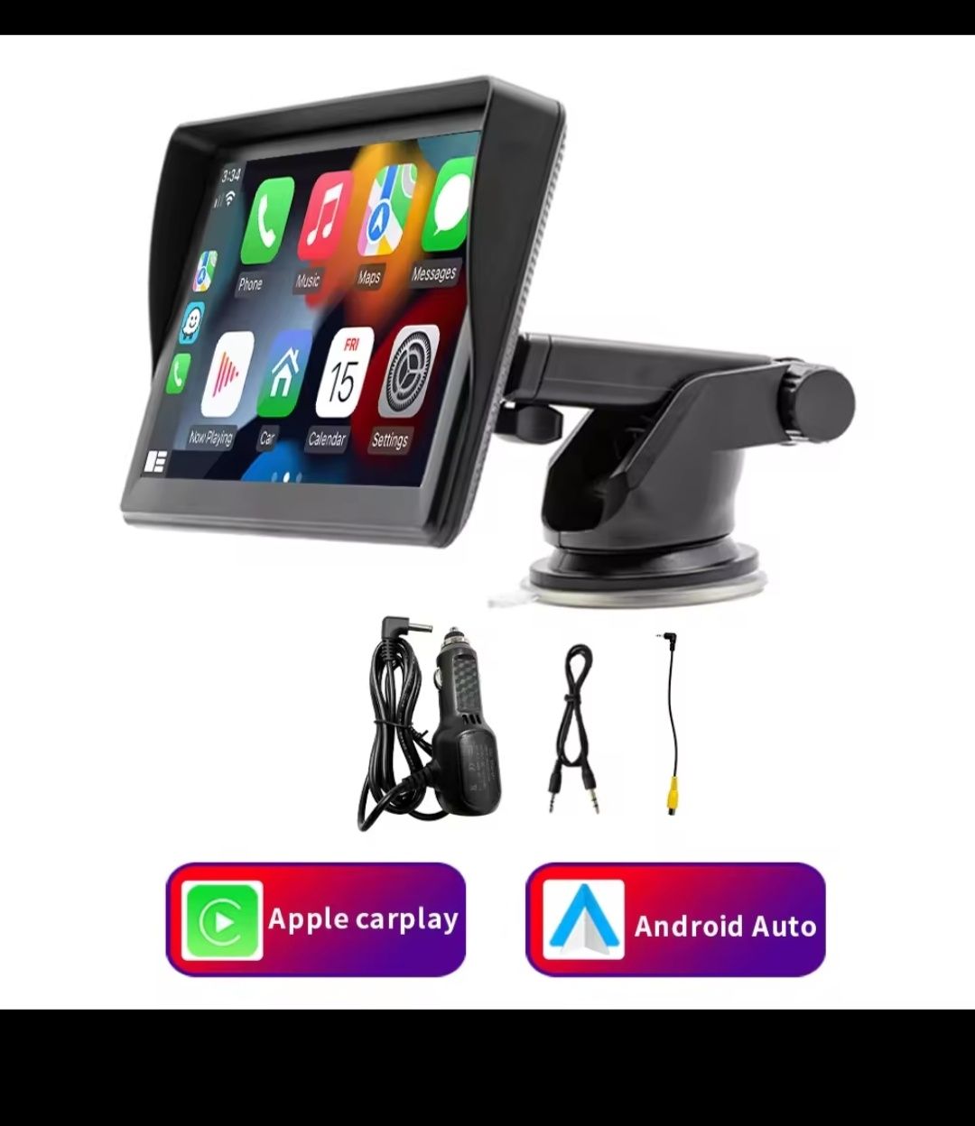 Navigație carplay auto ecran 7 inch