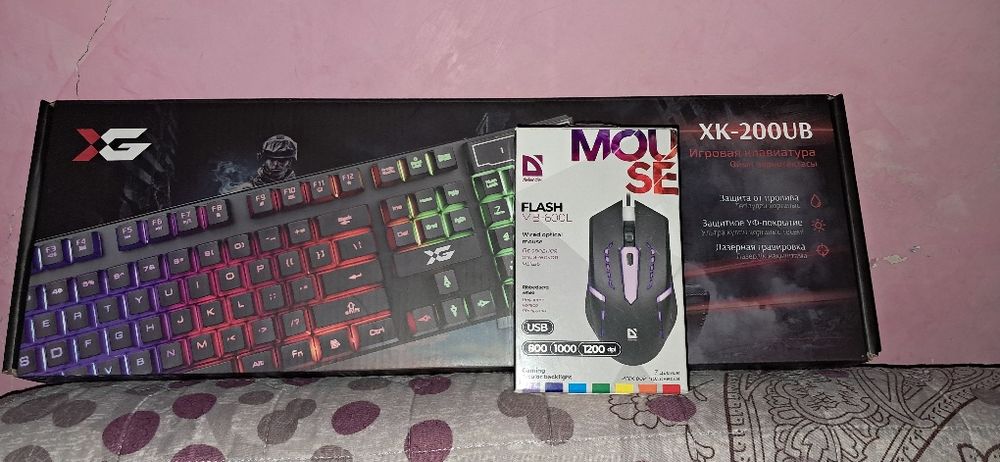 Продаю игровую мышь и клавиатура