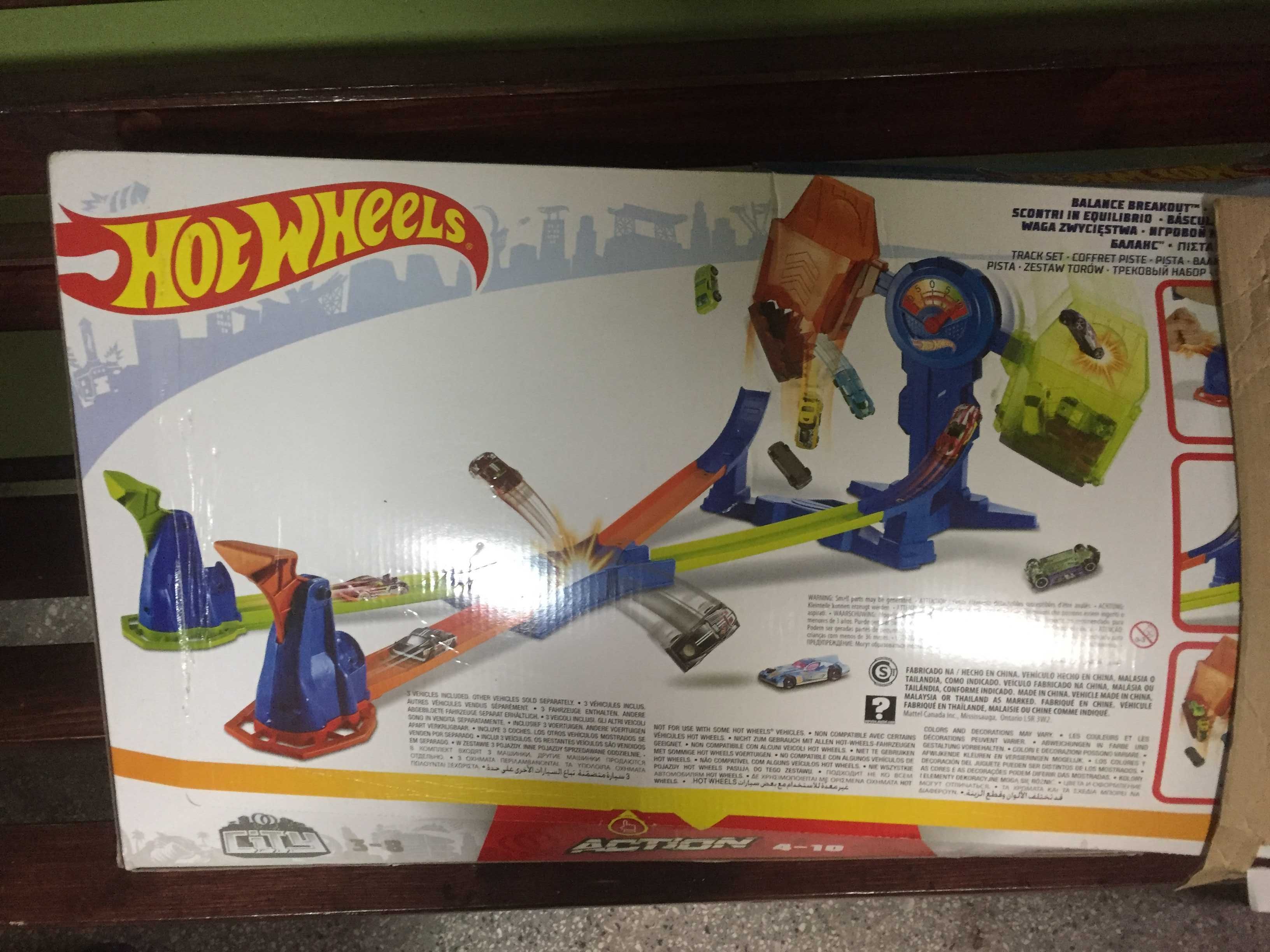 Писта Hot Wheels - Игрален комплект опасна надпревара