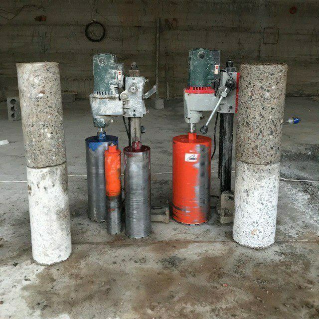 Almazniy karonkada teshish  kesish perfirator xizmatlari bor