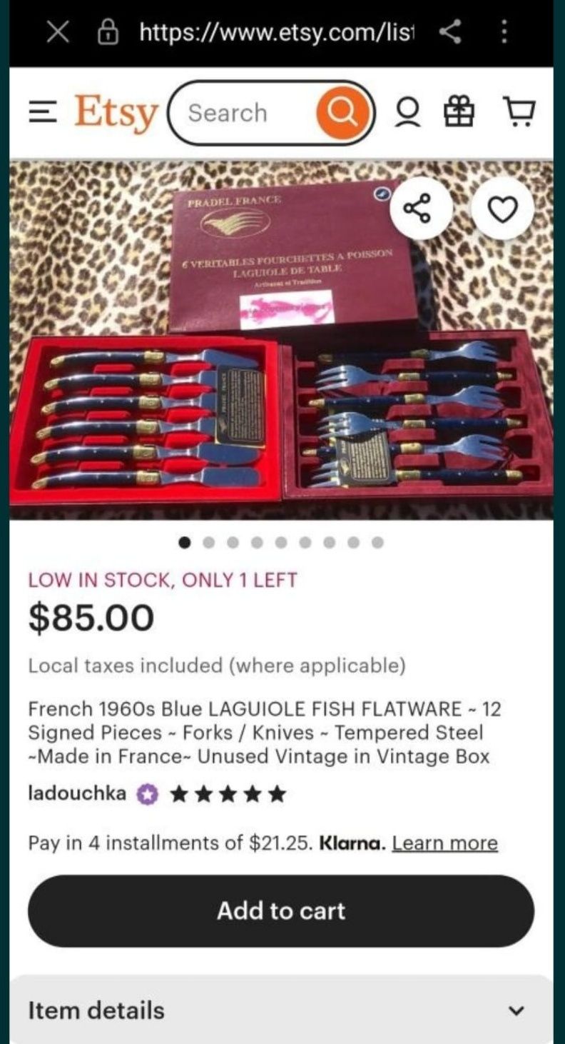 Set superb Laguiole