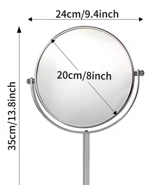 Oglinda de machiaj noua cu marire 10X/1X
