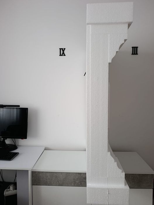 Șemineu Decorativ - Polistiren