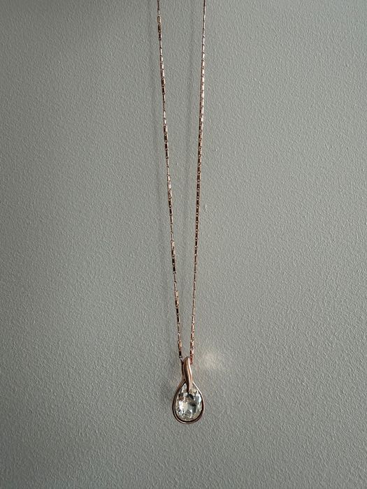 Колие с розово позлатяване марка Invoke