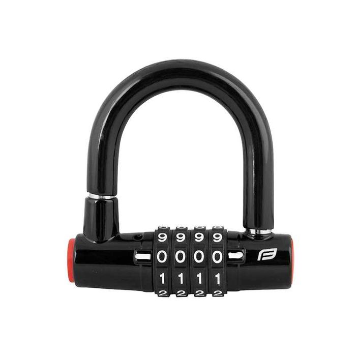 Заключващо устройство за велосипед тип скоба с код FORCE MINI, 9x8,7см