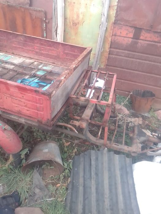 Продам прицеп на мотоблок самосвал