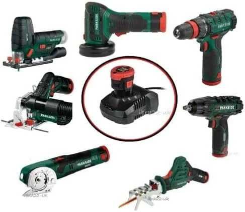 Set Acumulator si incarcator PARKSIDE 12V din seria X12V-TEAM