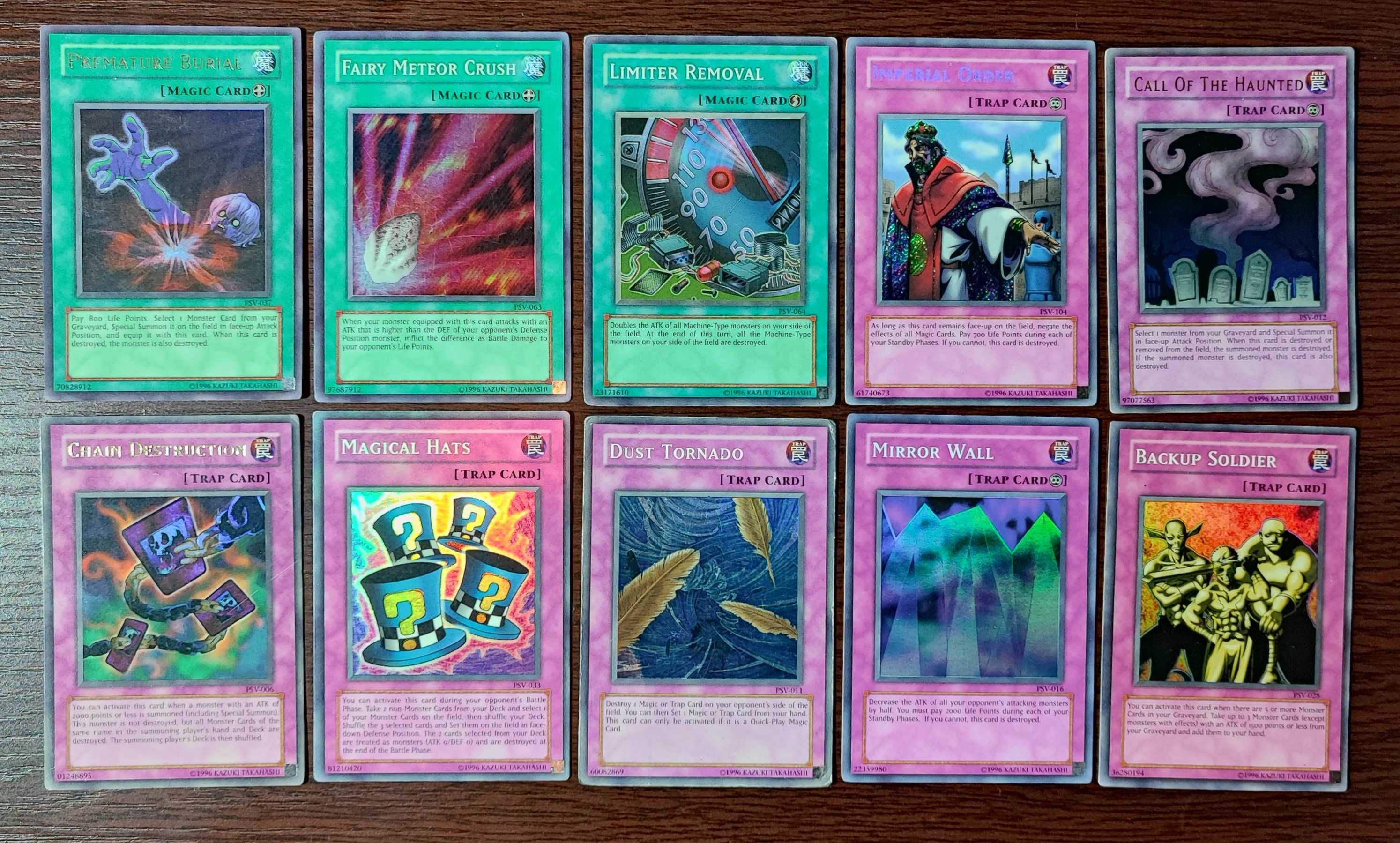 Yu-Gi-Oh: GOAT Фойлове