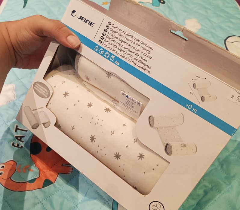 Ергономична възглавница против обръщане JANE