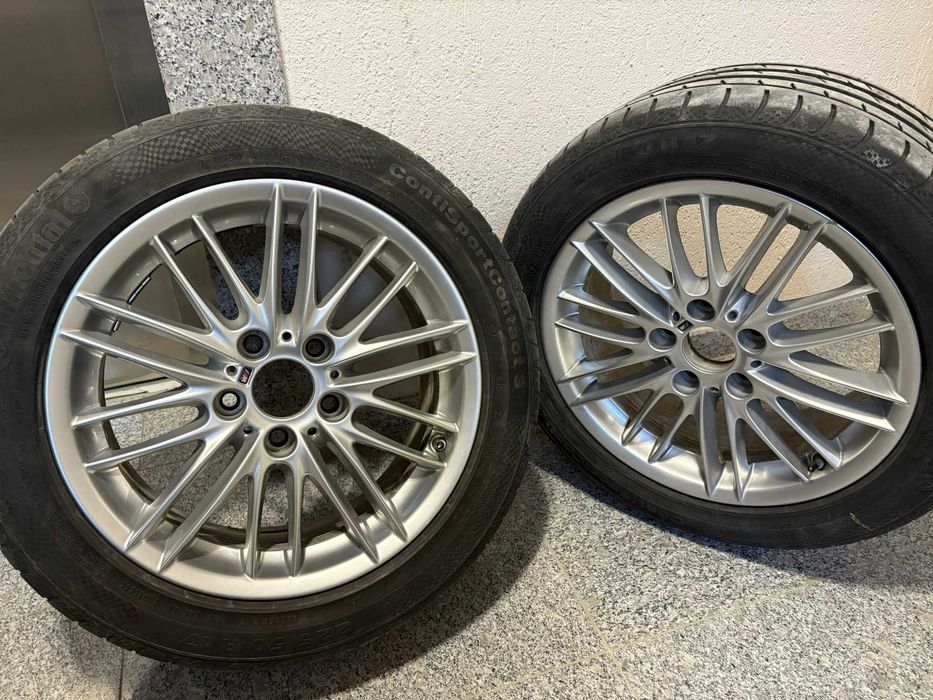 Джанти 4бр (2+2) BMW M 17'' +Датчици +Гумите!