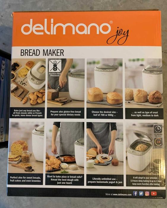 Cuptor paine Delimano joy 550W