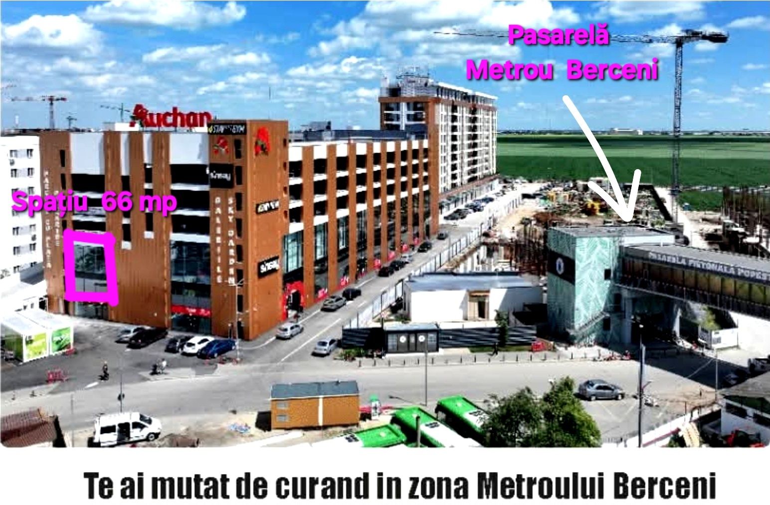 Spațiu Auchan Pasarela Berceni