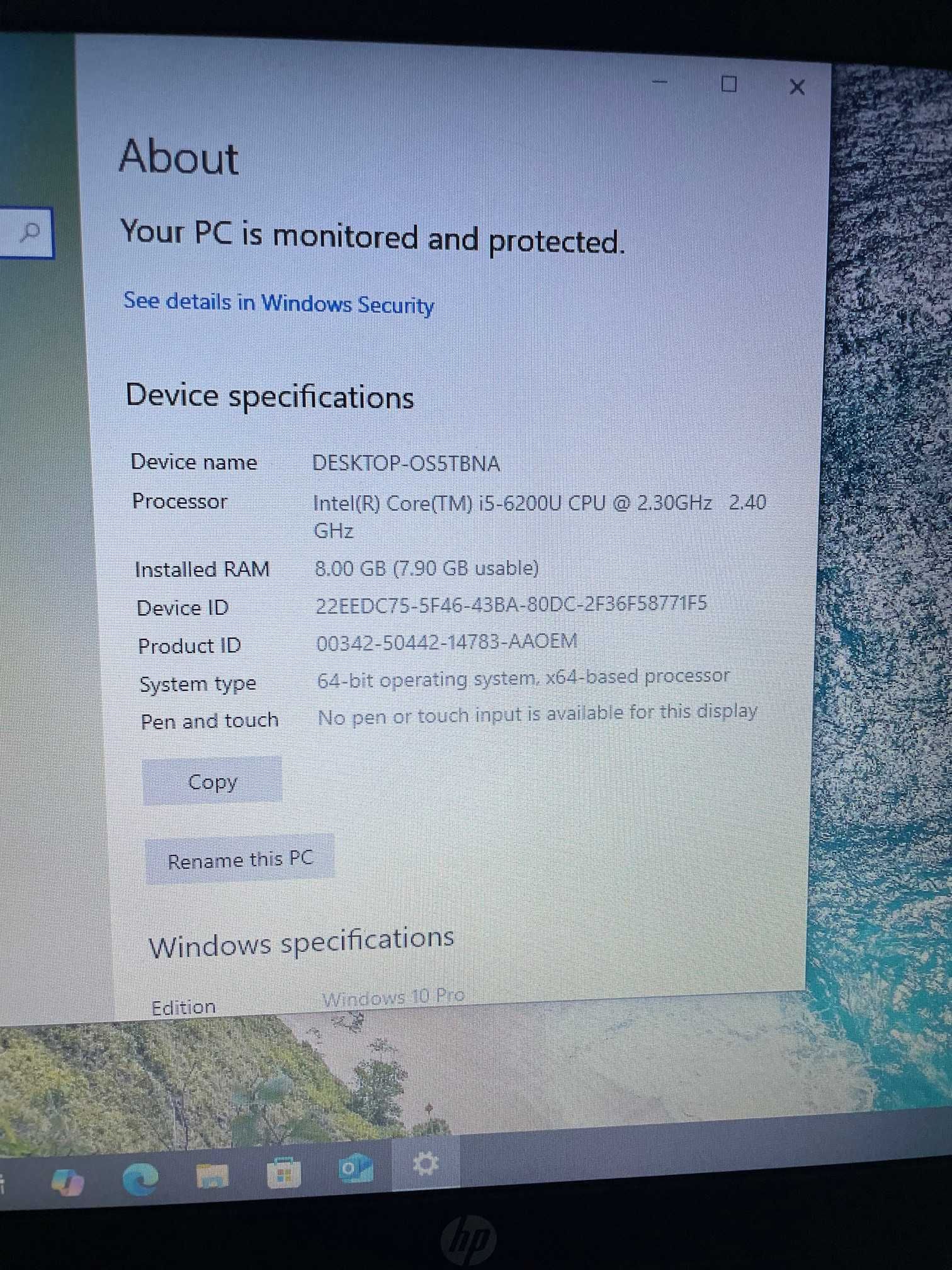 HP Probook 450 G3