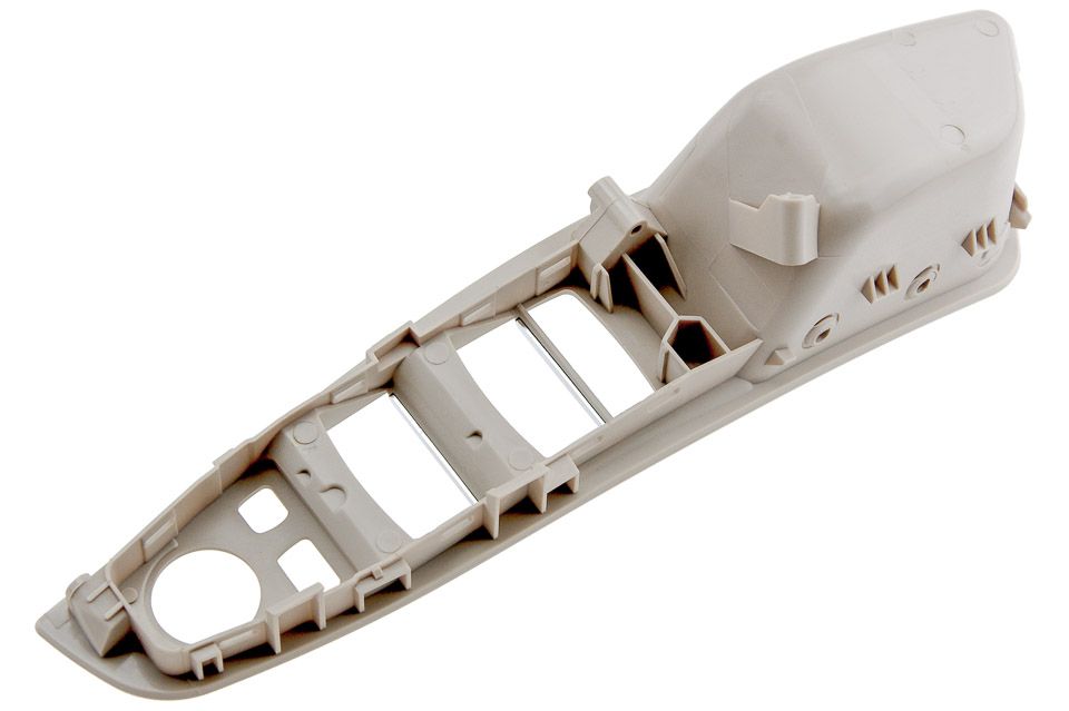 Предна лява дръжка за врата BMW F10 F11, Бежов Oyster, С Прибиране