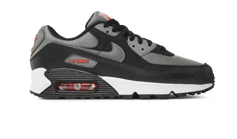 Air Max 90 NOI CUTIE Black/Flat Pewster/Picante Red FD0664 001 pantofi