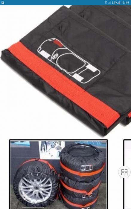 SET4 huse pentru roti auto 13-16'' NOI - 60 Lei