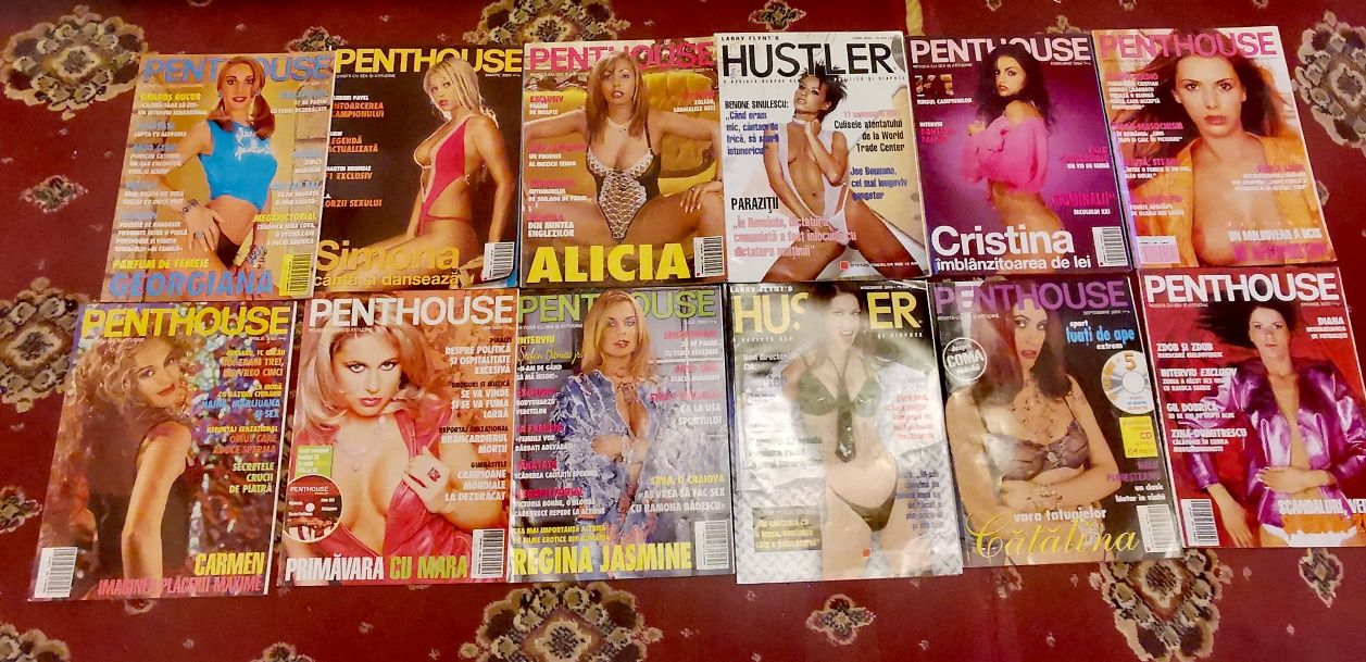 Reviste Playboy PENTHOUSE Hustler FHM r FHM