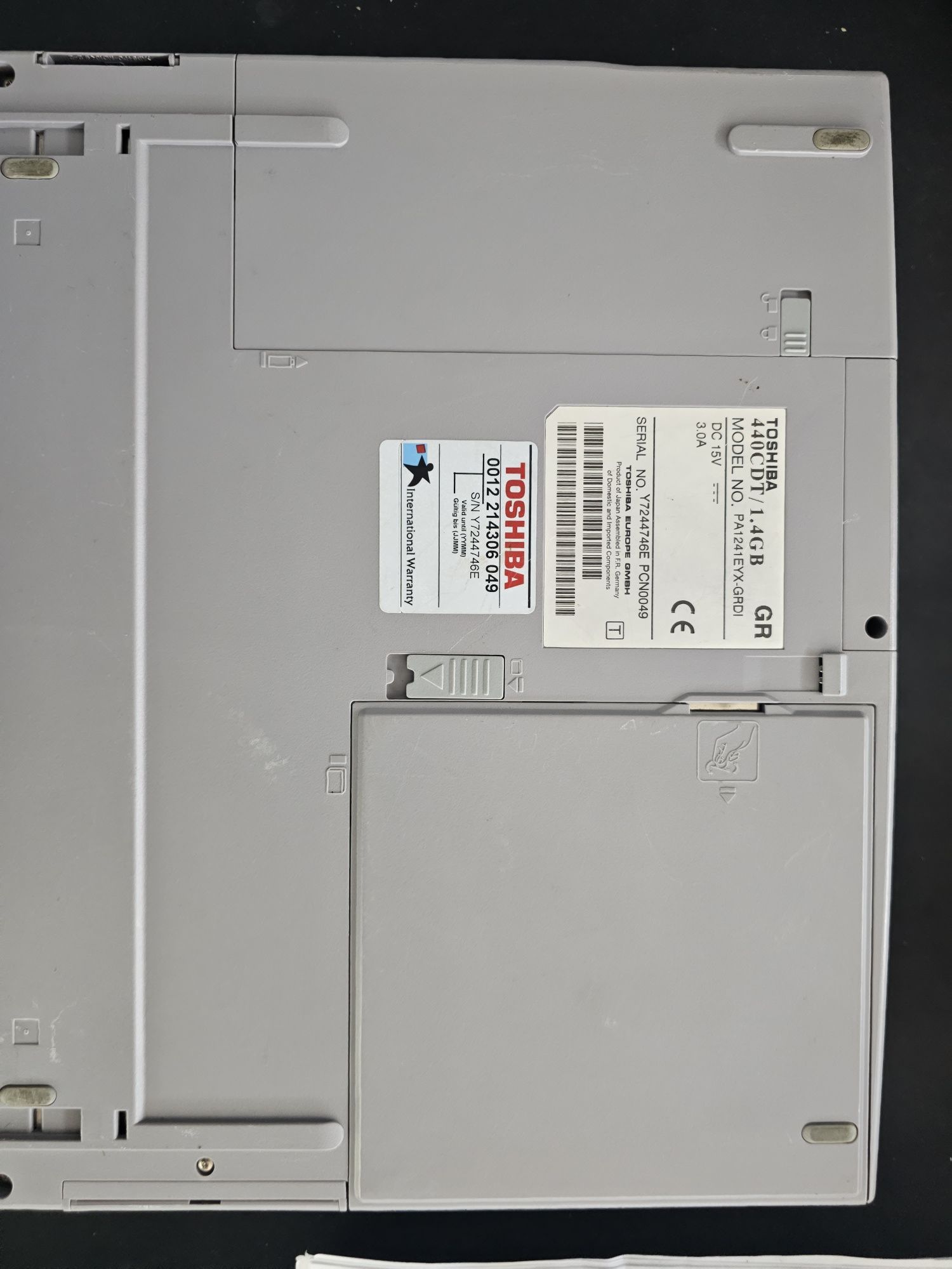 Лаптоп Toshiba Satellite pro 440cdt