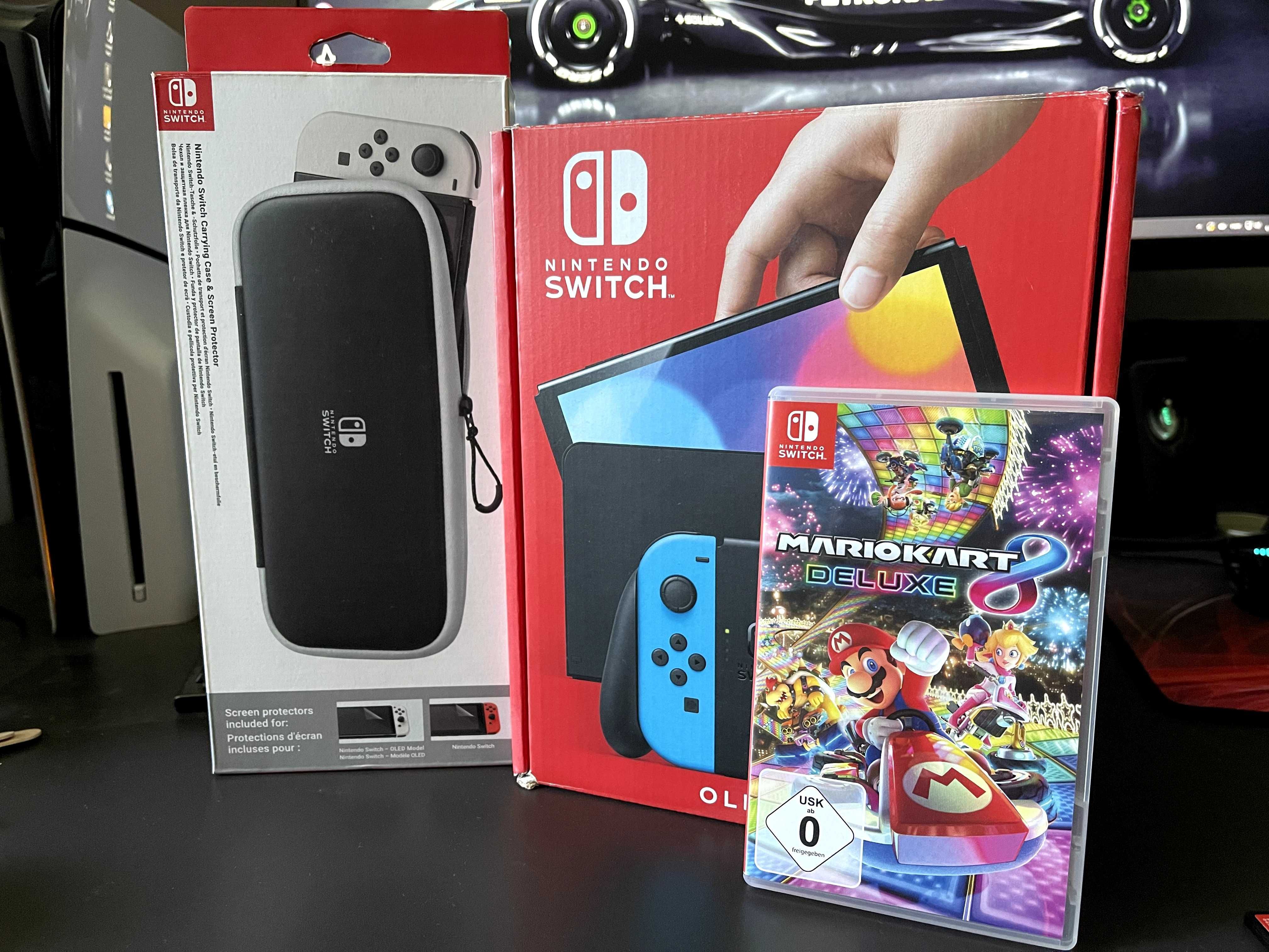 Nintendo Switch OLED | GARANȚIE + Un joc la alegere