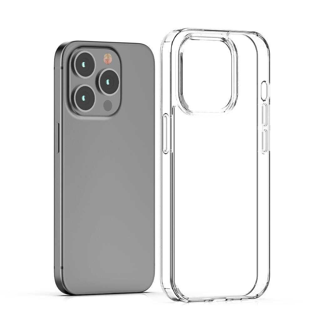 Apple iPhone 16 15 14 13/12 Удароустойчив Прозрачен Кейс с Твърд Гръб