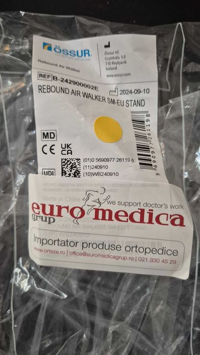 Orteza 2025, Set Carje Aluminiu reglabile, Cadru ortopedic Aluminiu